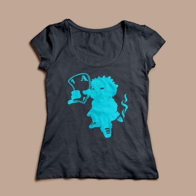 T-shirt noir (femme)