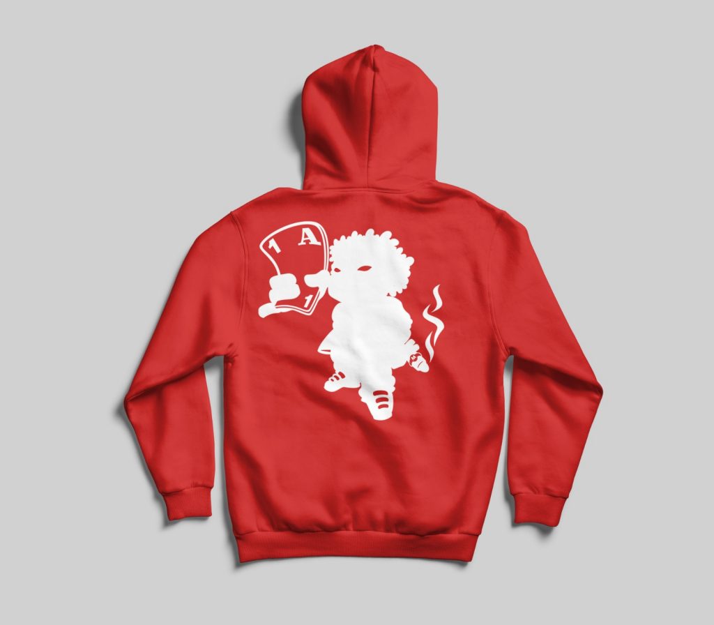 Hoodie rouge